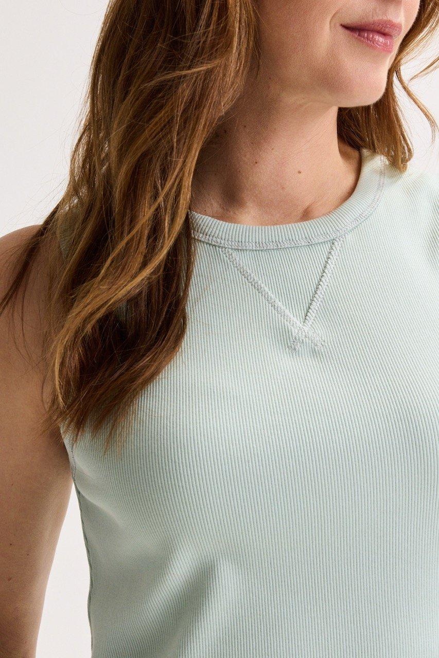 Sweatvest - Top c&ocirc;tel&eacute; en coton