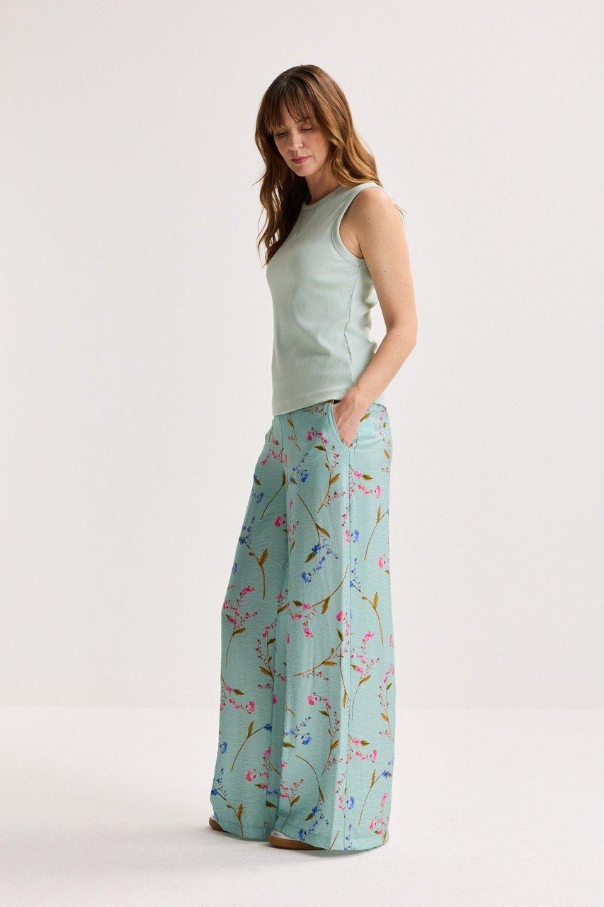 Sweatvest - Geribde katoenen top