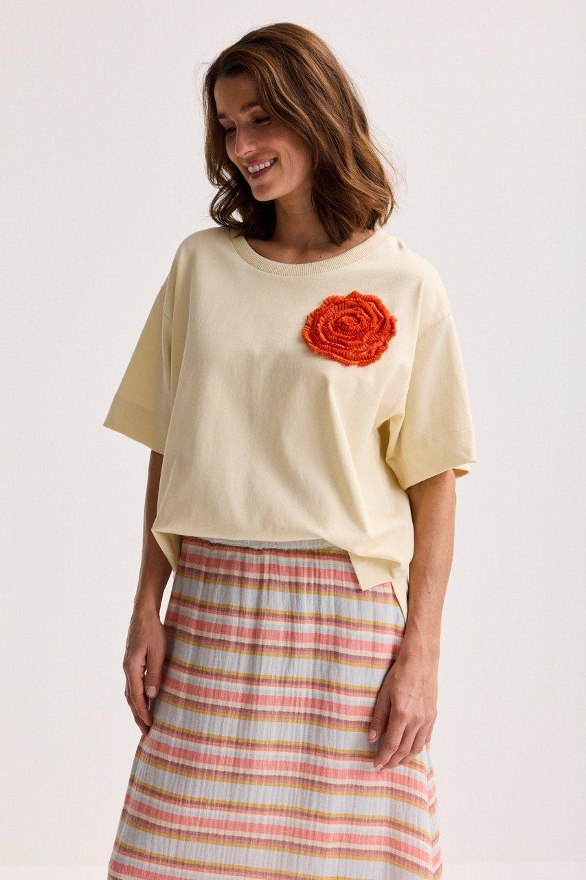 Mayerline T-shirt Met Rozet