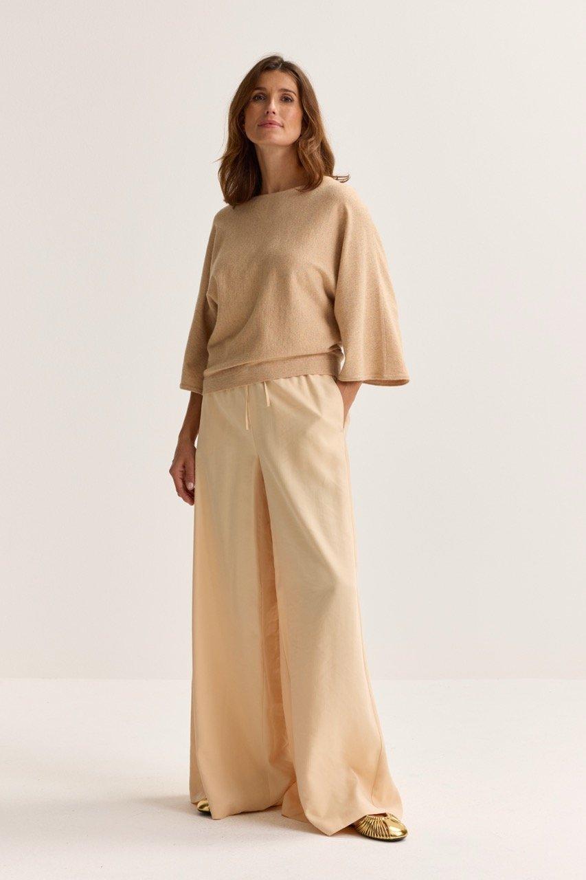 Broeken - Wijde broek in modalmix