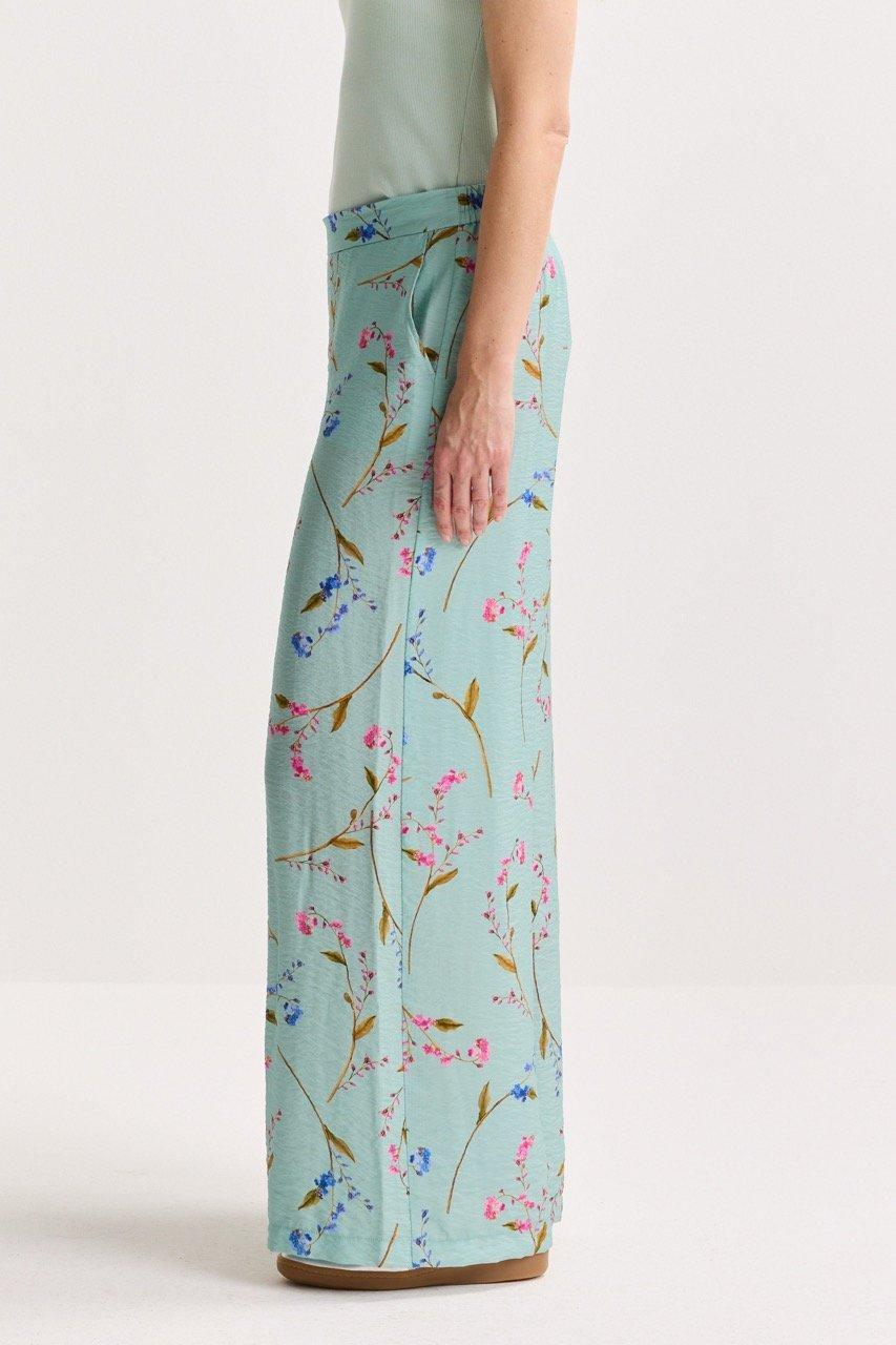 Pantalons - Pantalon ample &agrave; fleurs