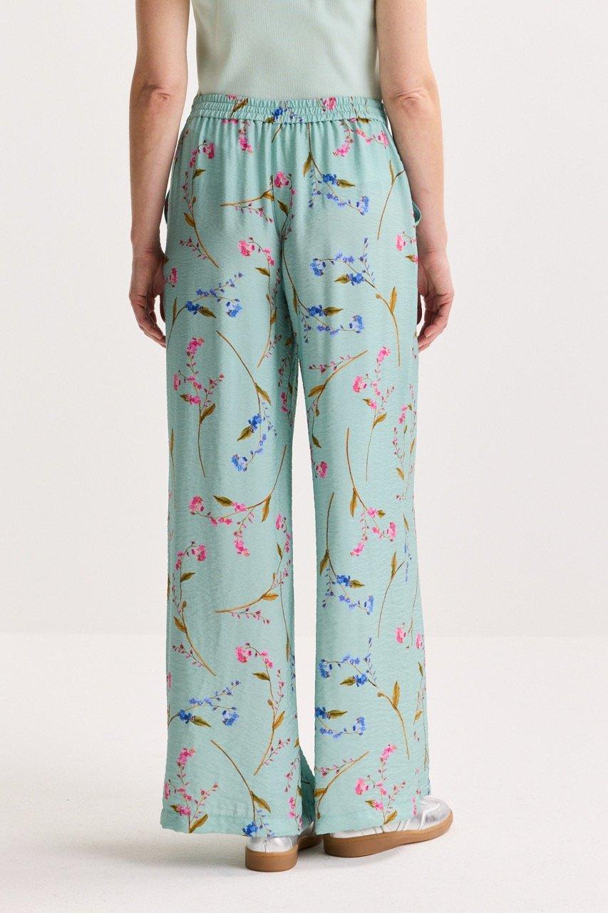 Pantalons - Pantalon ample &agrave; fleurs