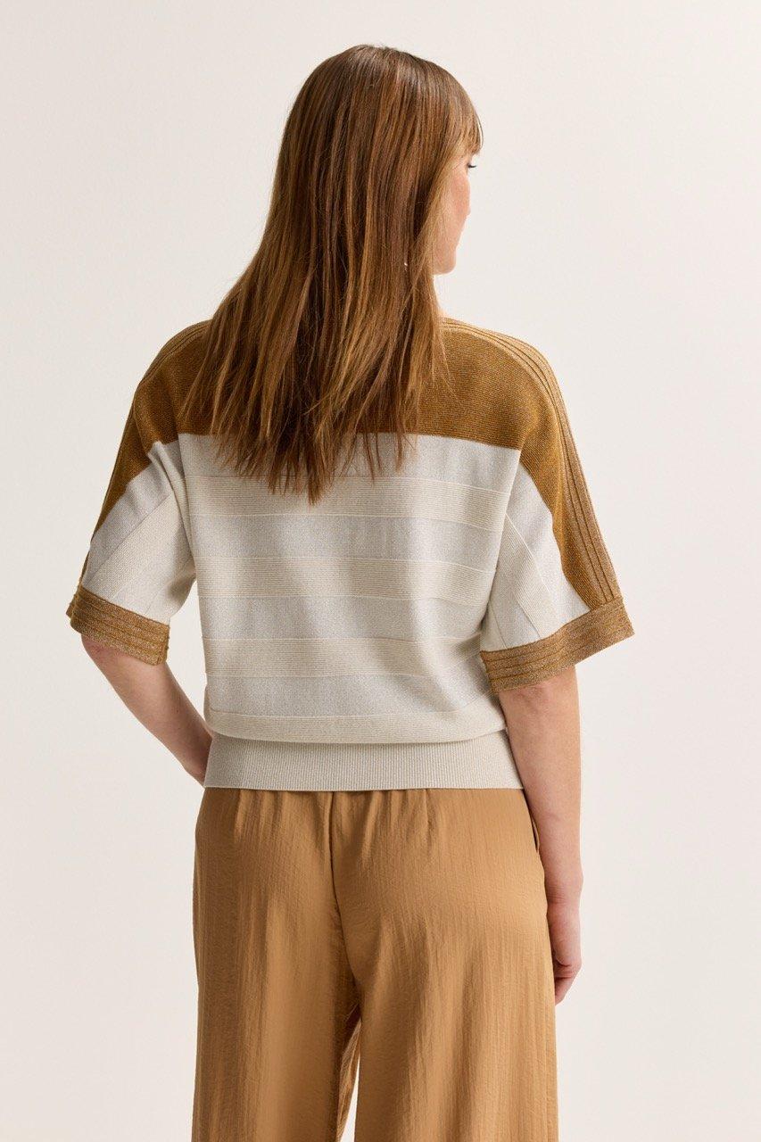 Truien - Glittertrui met vlindermouw