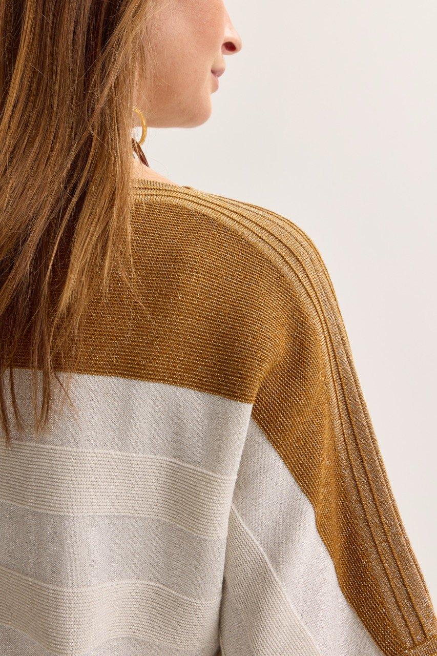 Truien - Glittertrui met vlindermouw