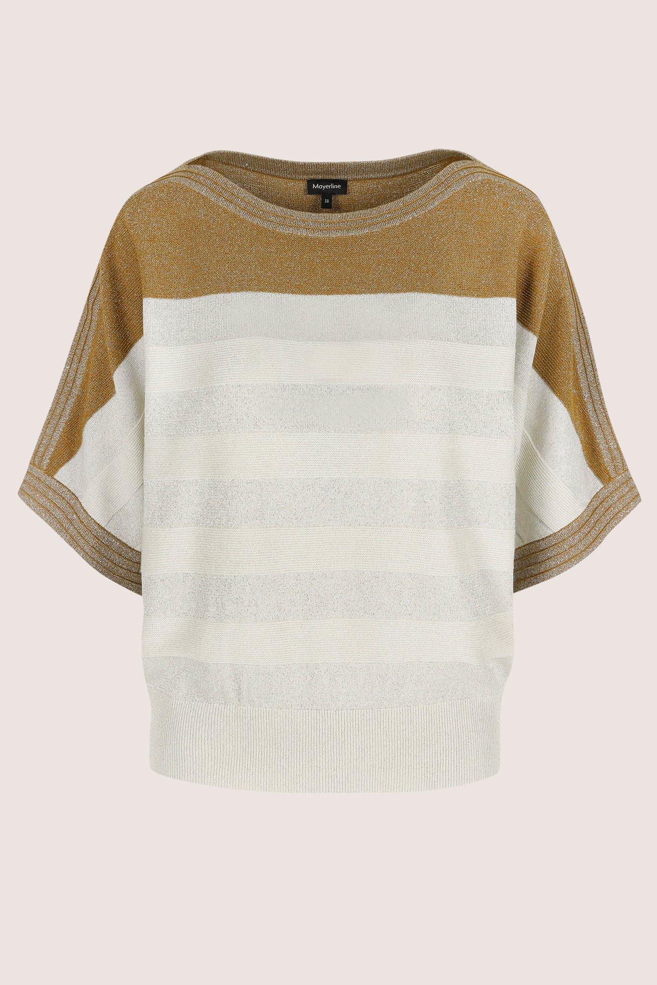 Truien - Glittertrui met vlindermouw