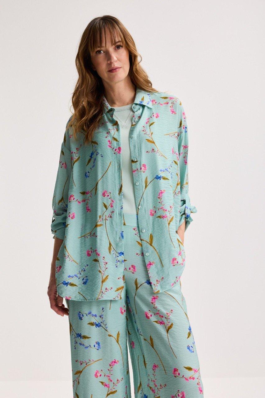 Chemisier long imprim&eacute;