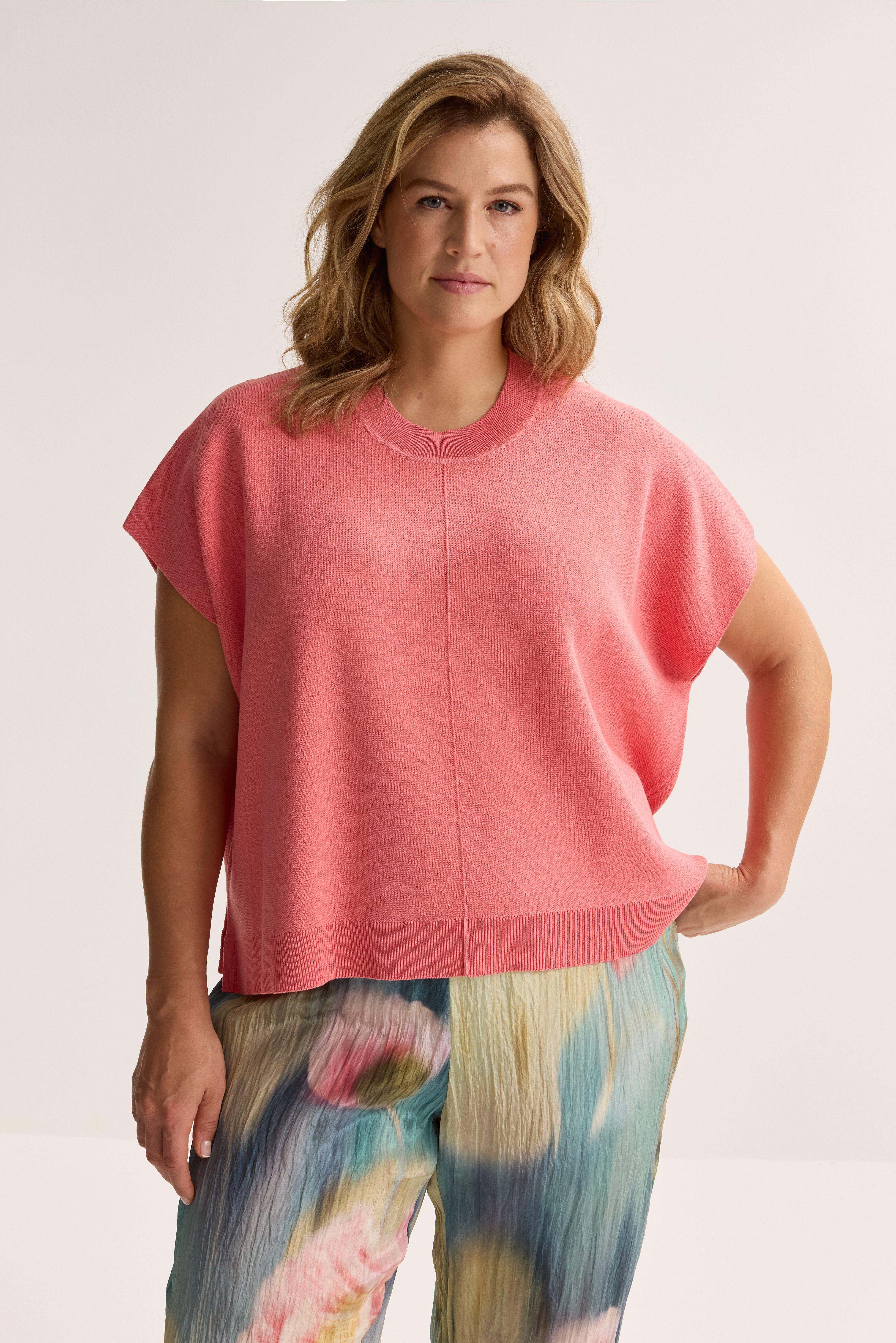 Oversized trui met kapmouw