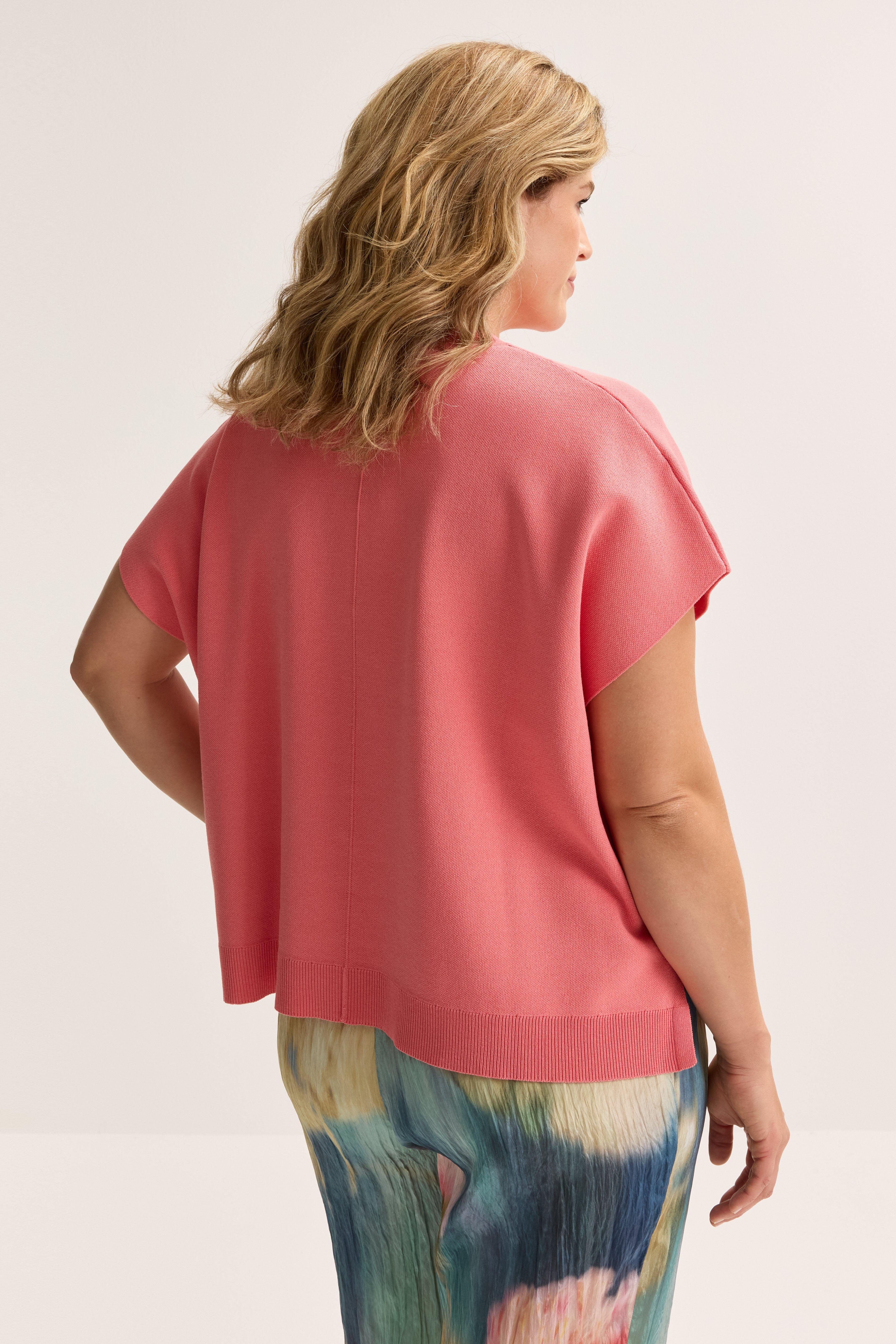 Truien - Oversized trui met kapmouw