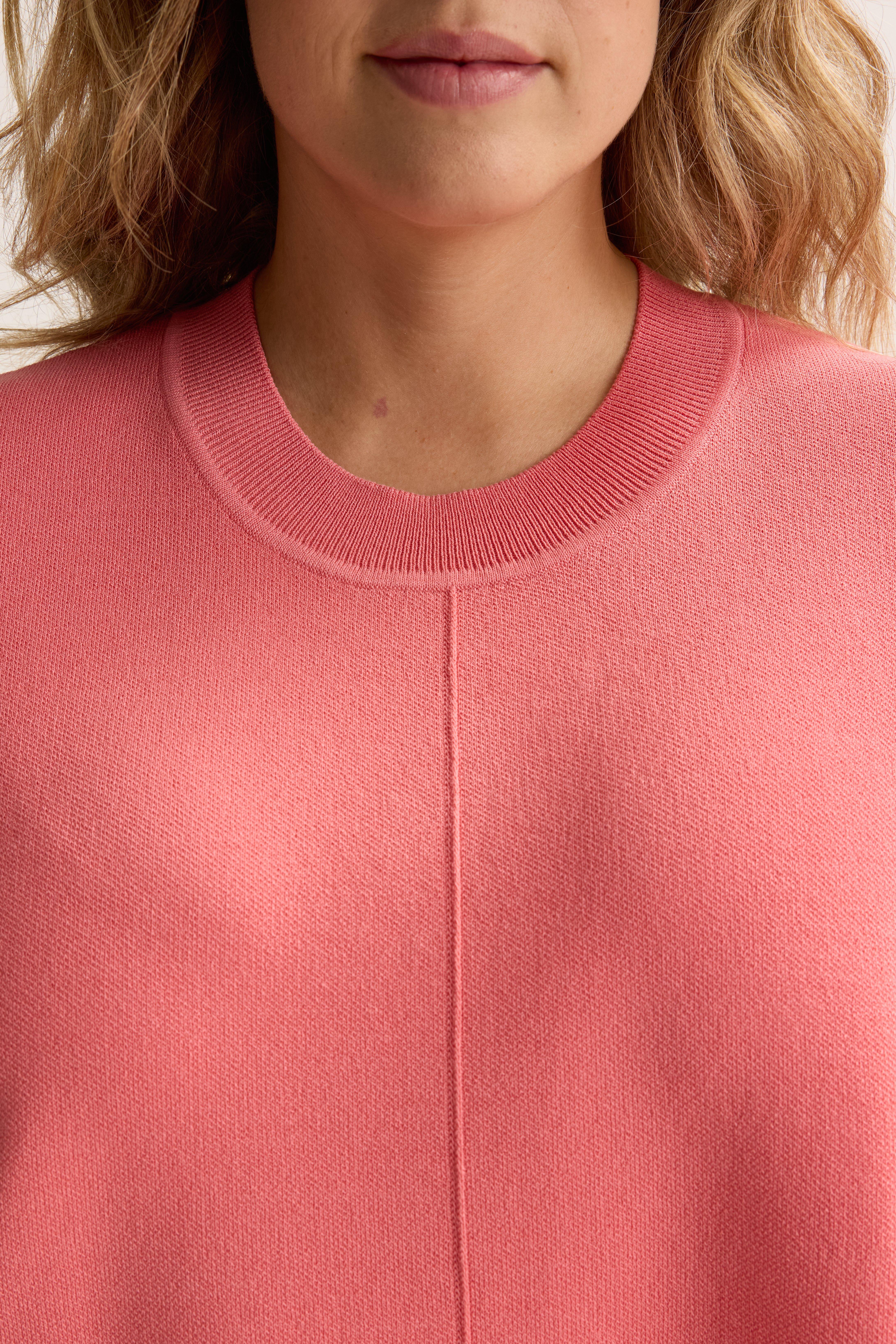 Truien - Oversized trui met kapmouw