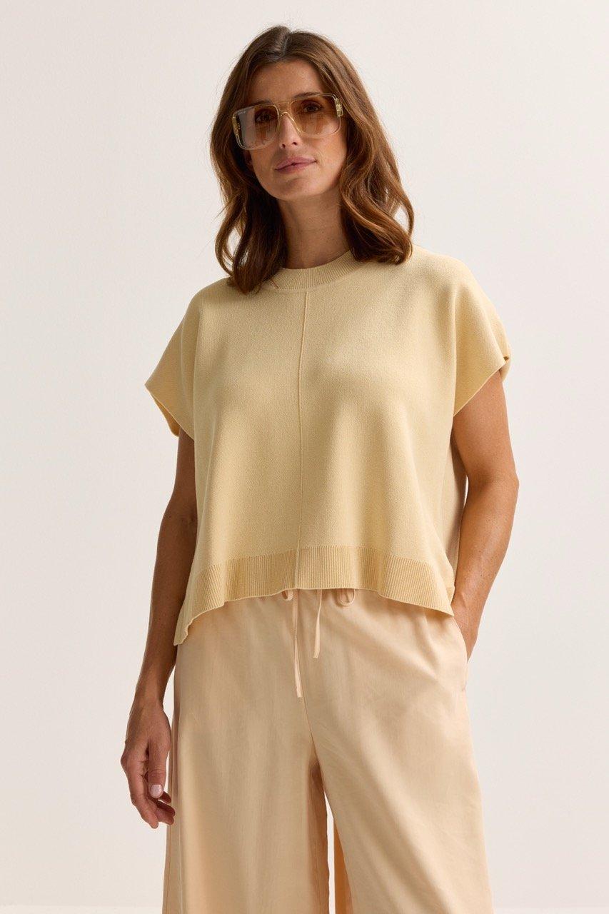 Oversized trui met kapmouw