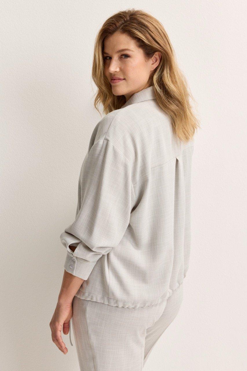 Hemden - Hemdblouse in linnenlook