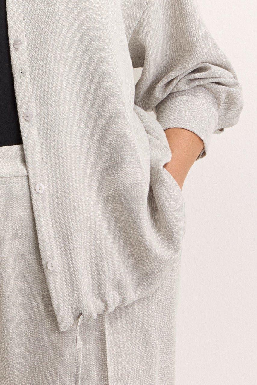 Hemden - Hemdblouse in linnenlook