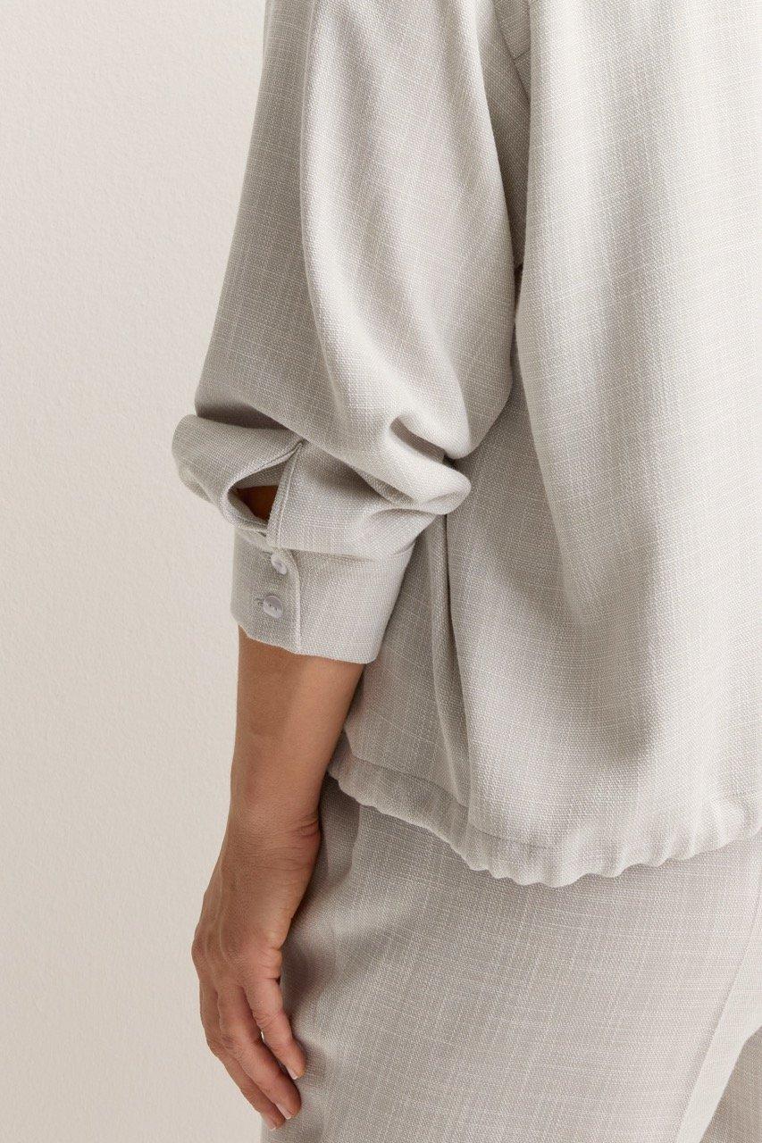 Hemden - Hemdblouse in linnenlook