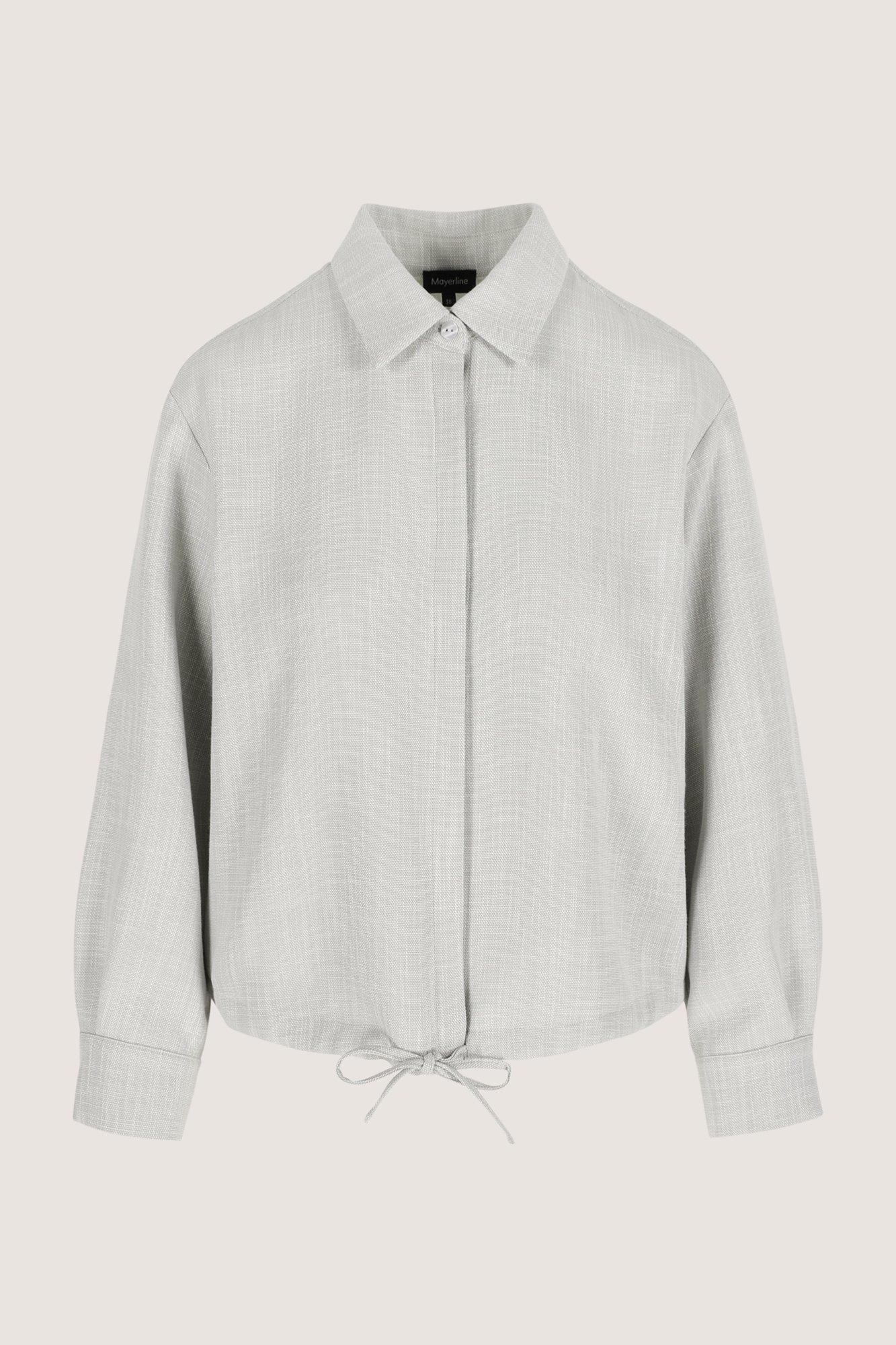 Hemden - Hemdblouse in linnenlook