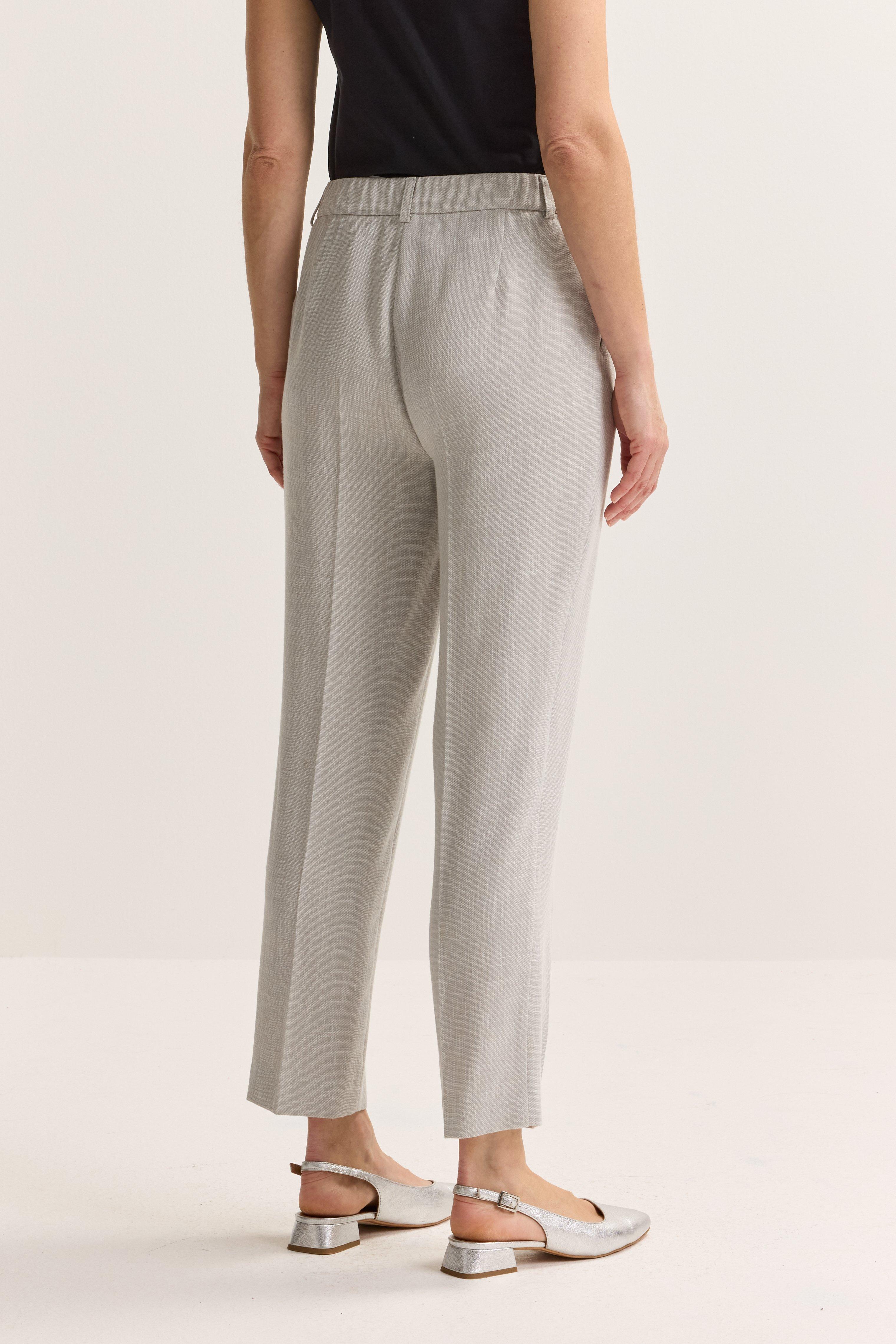 Broeken - Broek in linnenlook