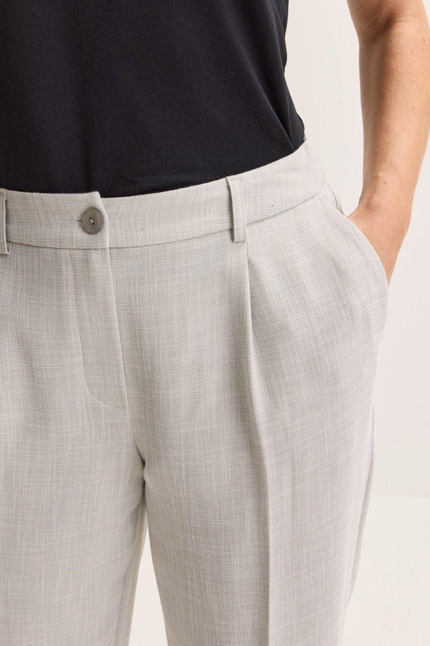 Broeken - Broek in linnenlook