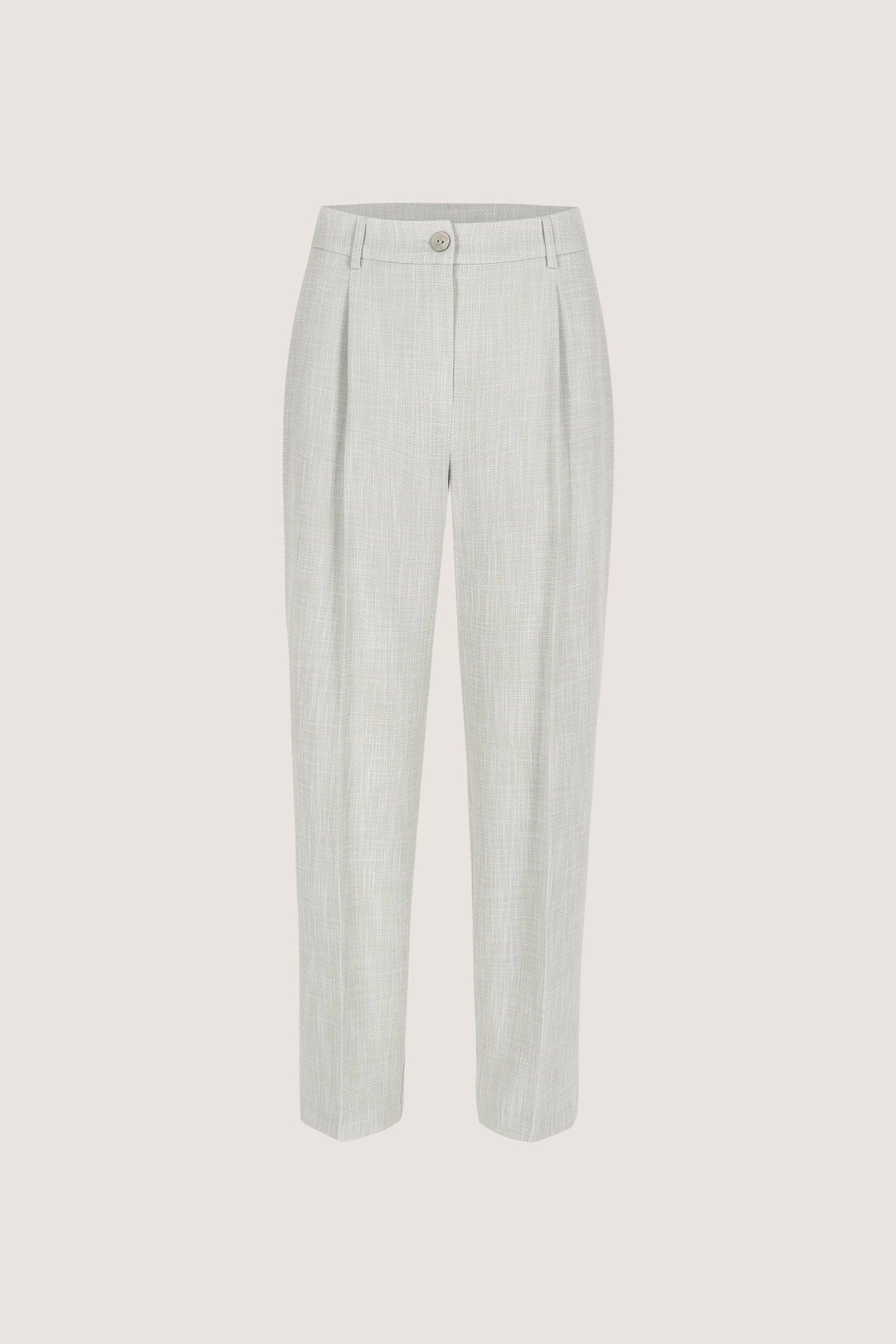 Broeken - Broek in linnenlook