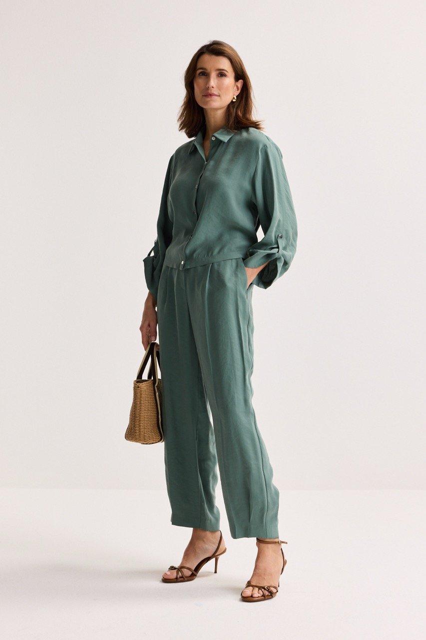 Mayerline Losse Broek Met Bandplooien