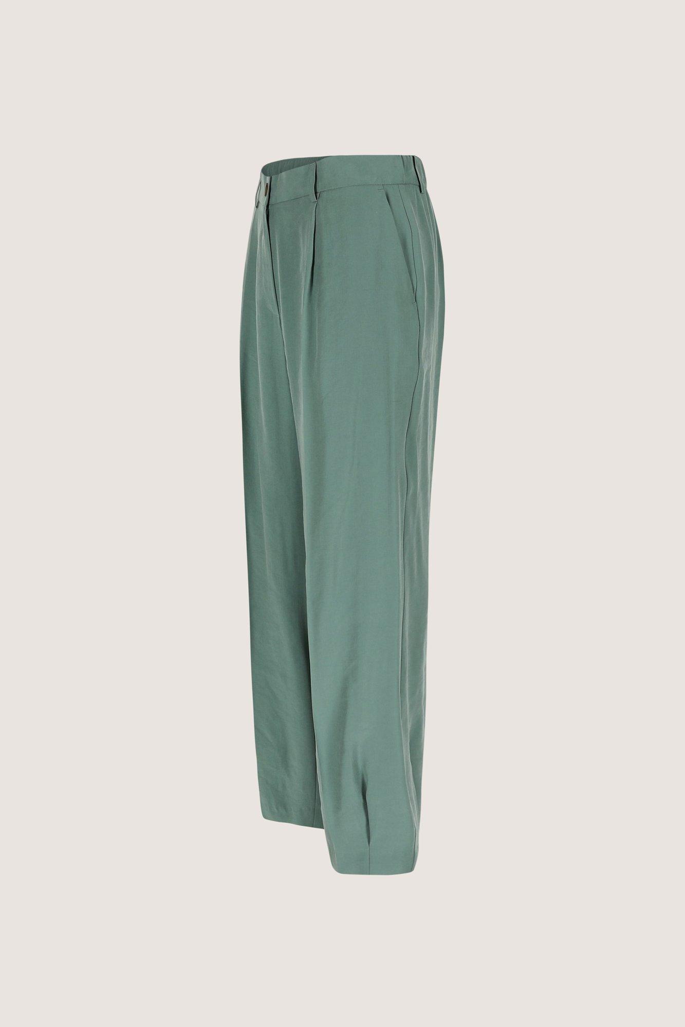 Broeken - Losse broek met bandplooien