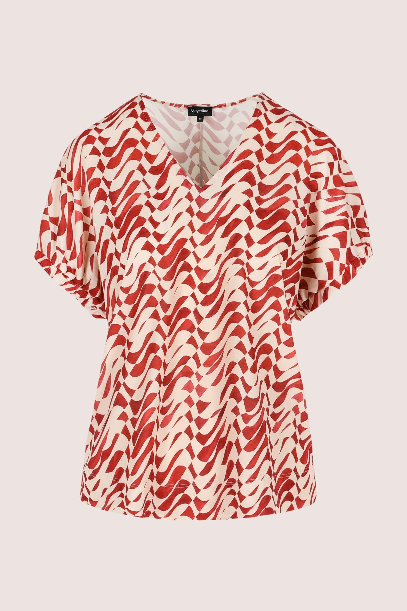 Chemises - Blouse &agrave; imprim&eacute; graphique