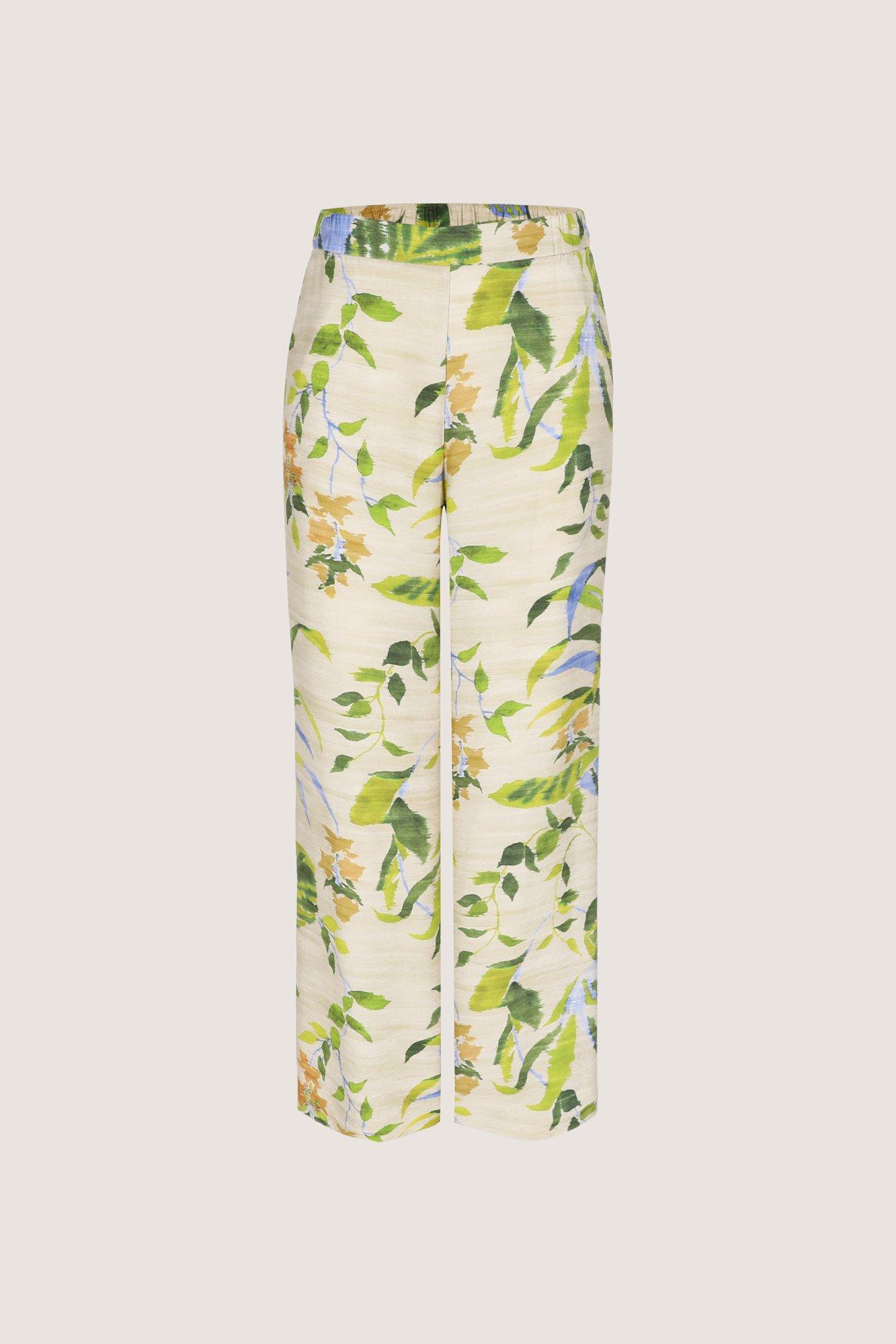 Pantalons - Pantalon flou imprim&eacute;