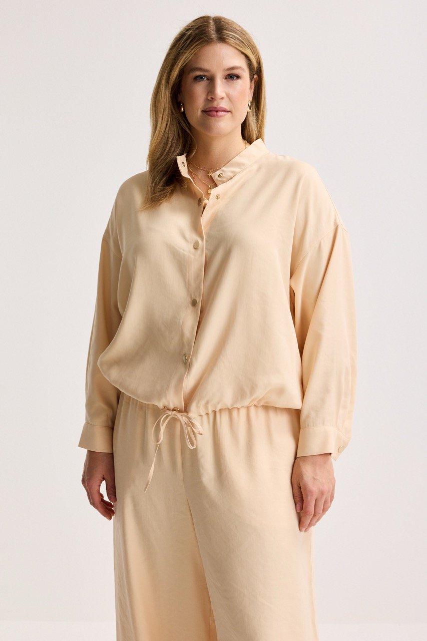 Blouson en m&eacute;lange modal