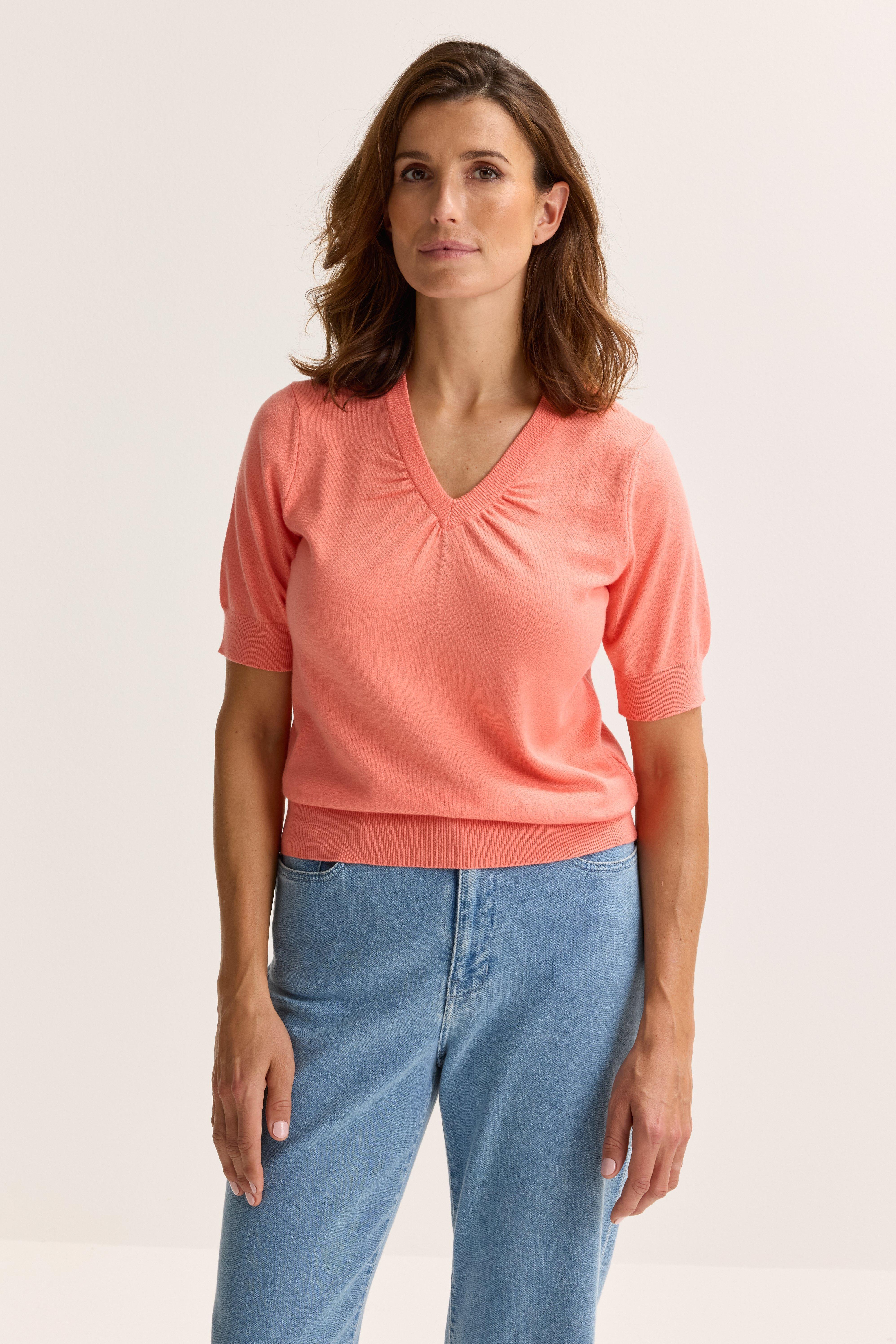 Mayerline V-halstrui Met Korte Mouwen