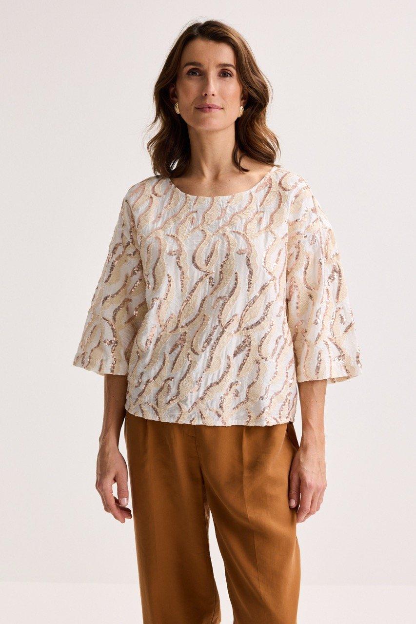 Blouse paillet&eacute;e