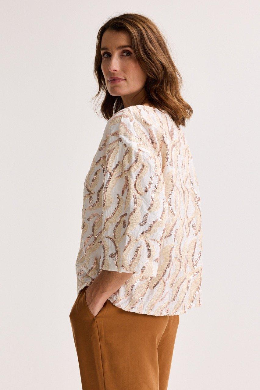 Chemises - Blouse paillet&eacute;e