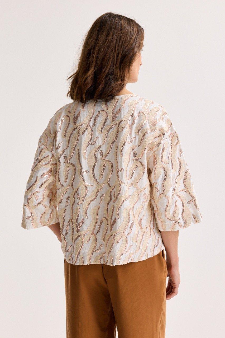 Chemises - Blouse paillet&eacute;e