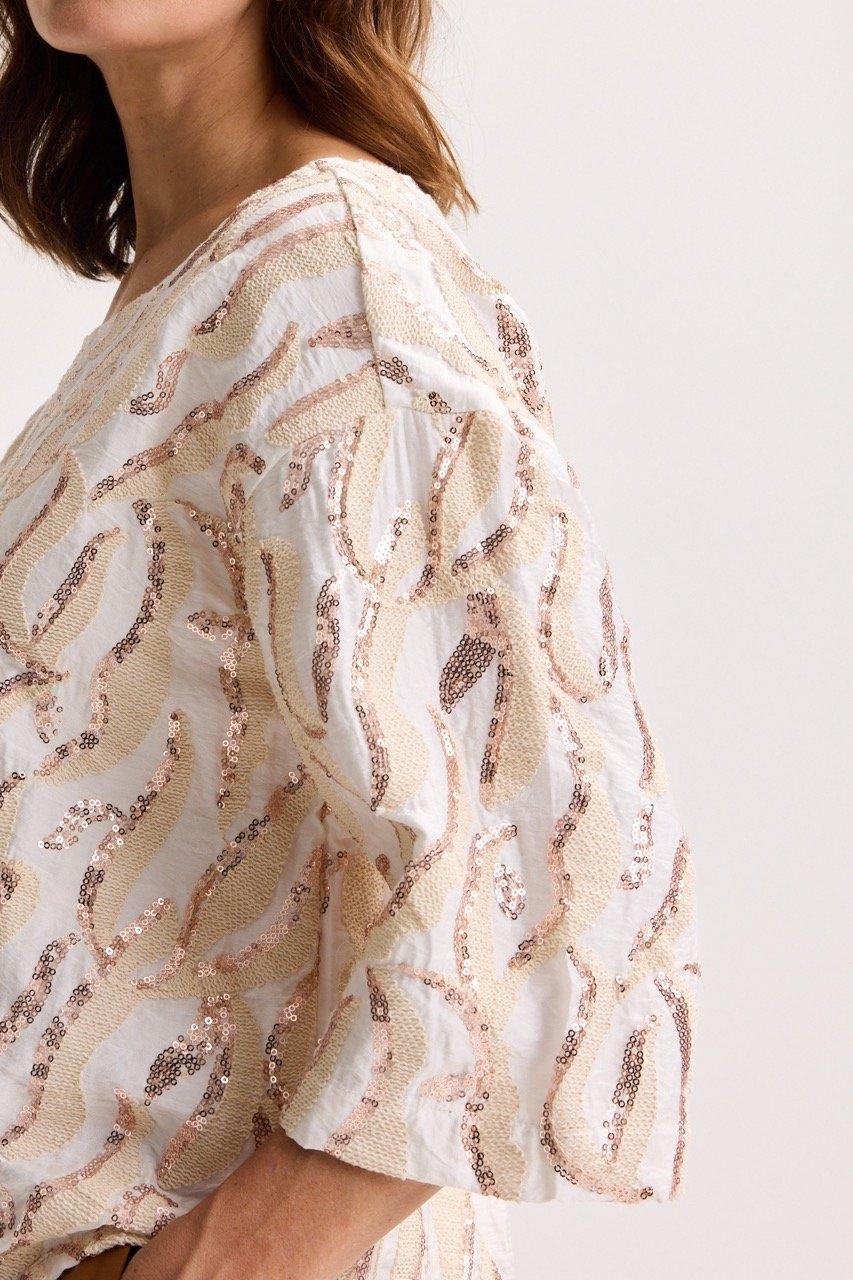 Chemises - Blouse paillet&eacute;e