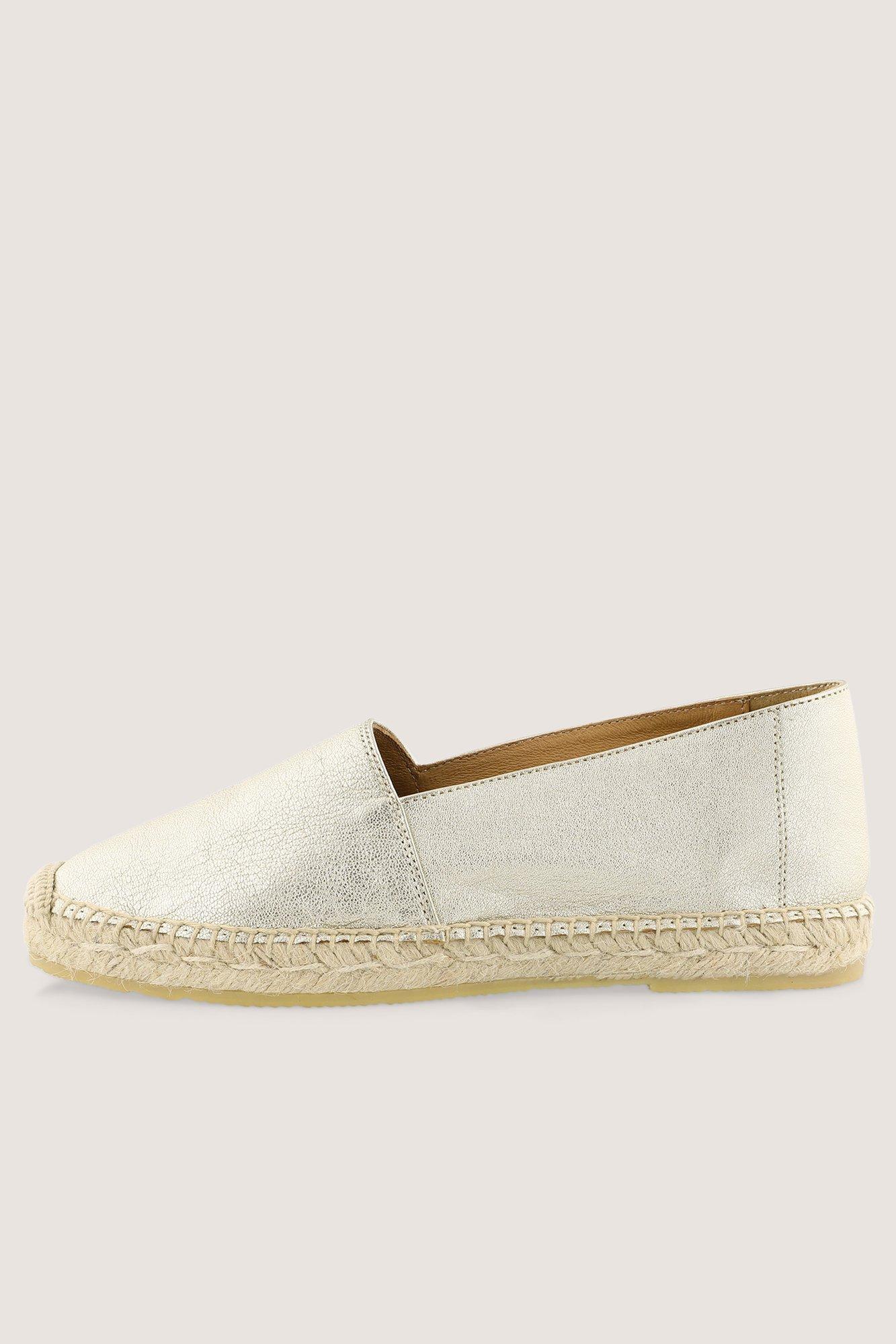 Schoenen - Leren espadrilles