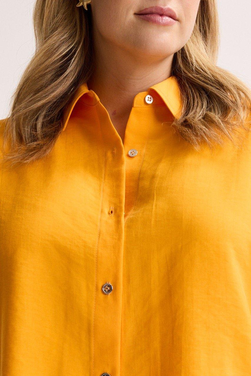 Hemden - Wijde blouse in modal