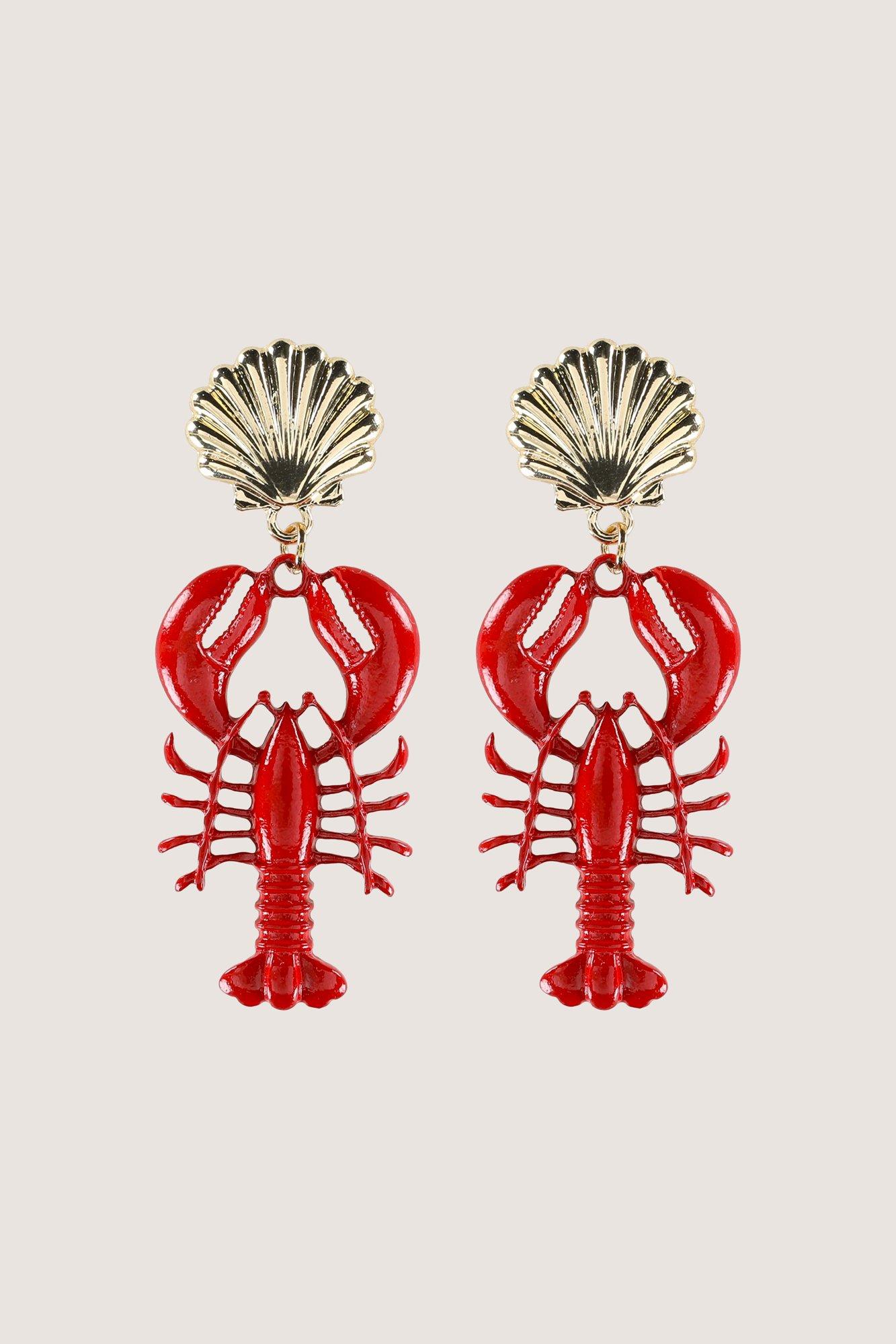 Oorstekers met kreeftjes