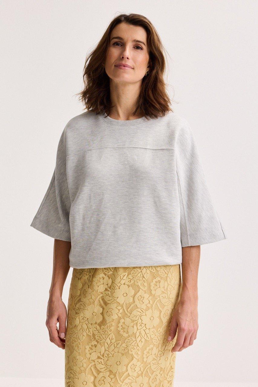 Am&eacute;line Sweater Met Korte Mouw