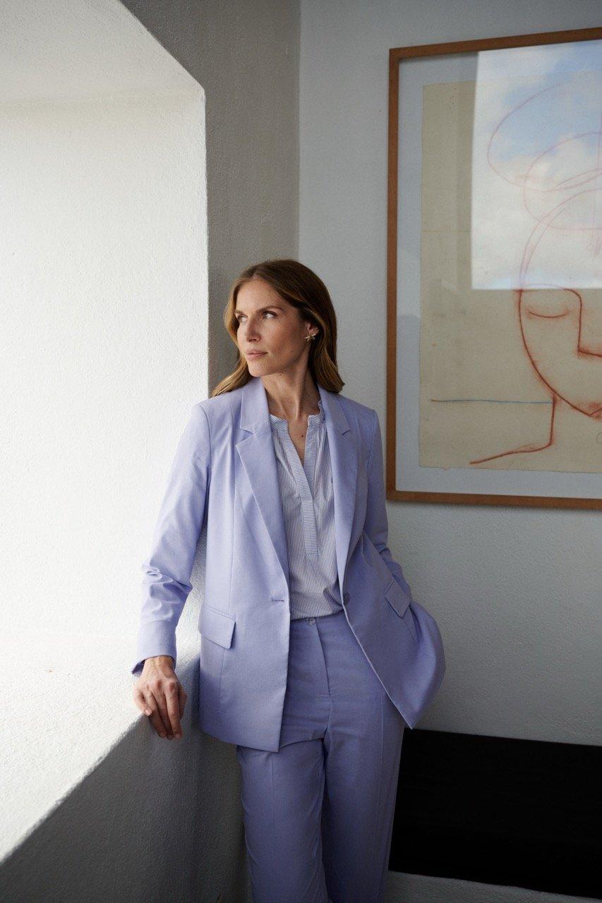 Mayerline Lange Blazer Met Stretch