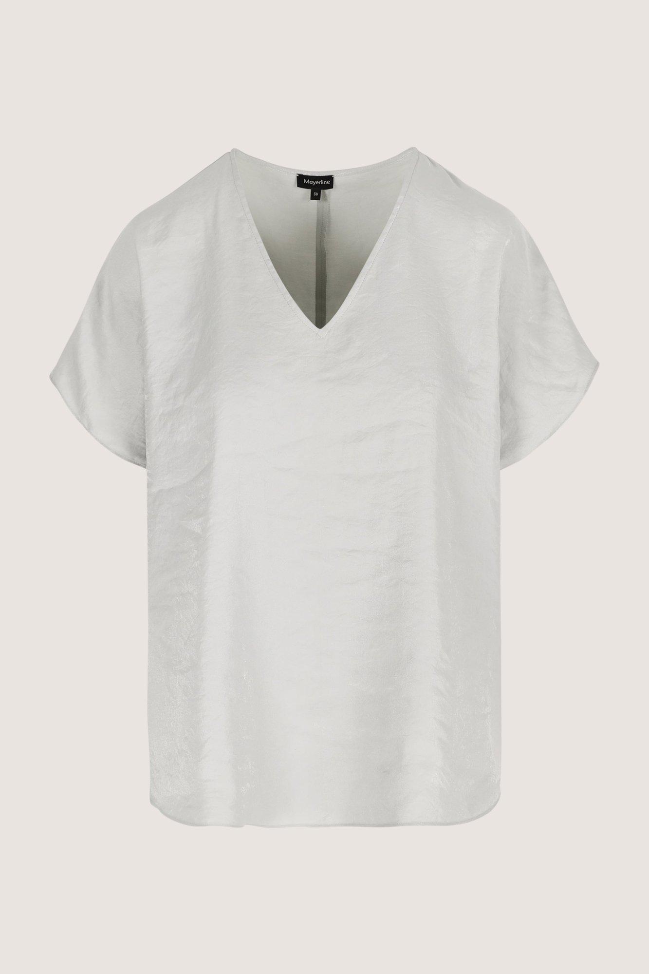 Chemises - Blouse T-shirt &agrave; col en V