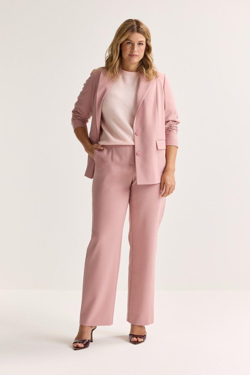 Wijde broek met stretch