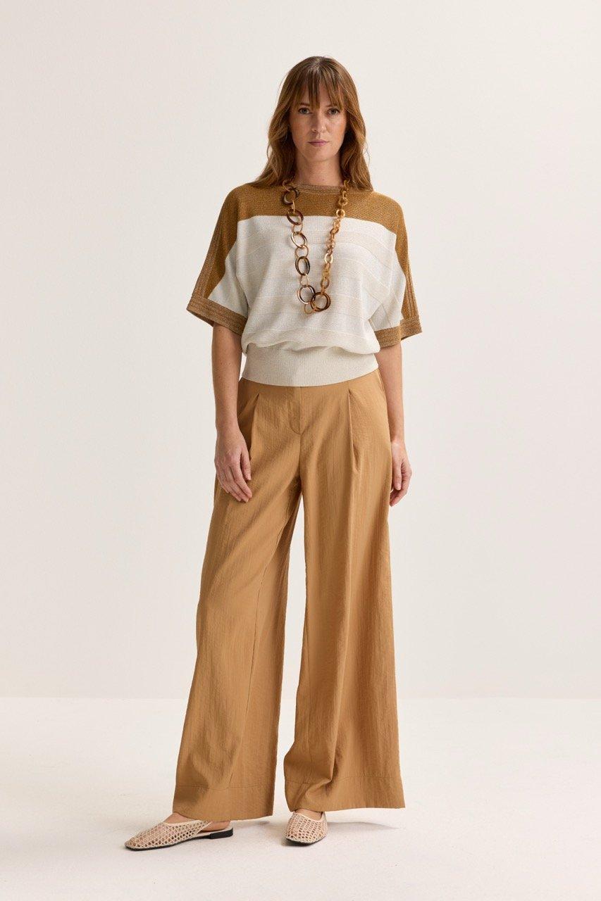Mayerline Wjde Broek Met Bandplooi