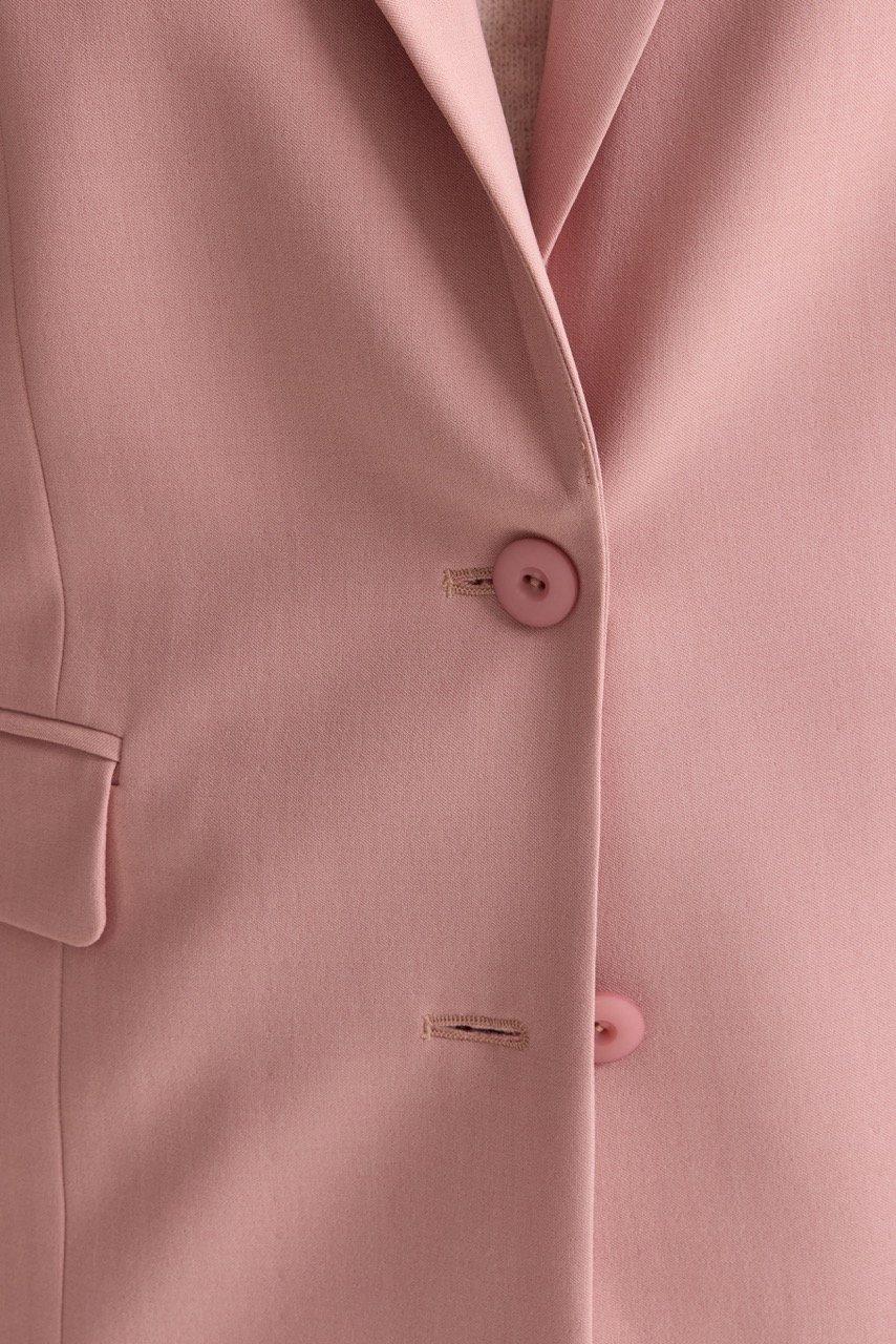 Blazers - Lange blazer in stretchstof