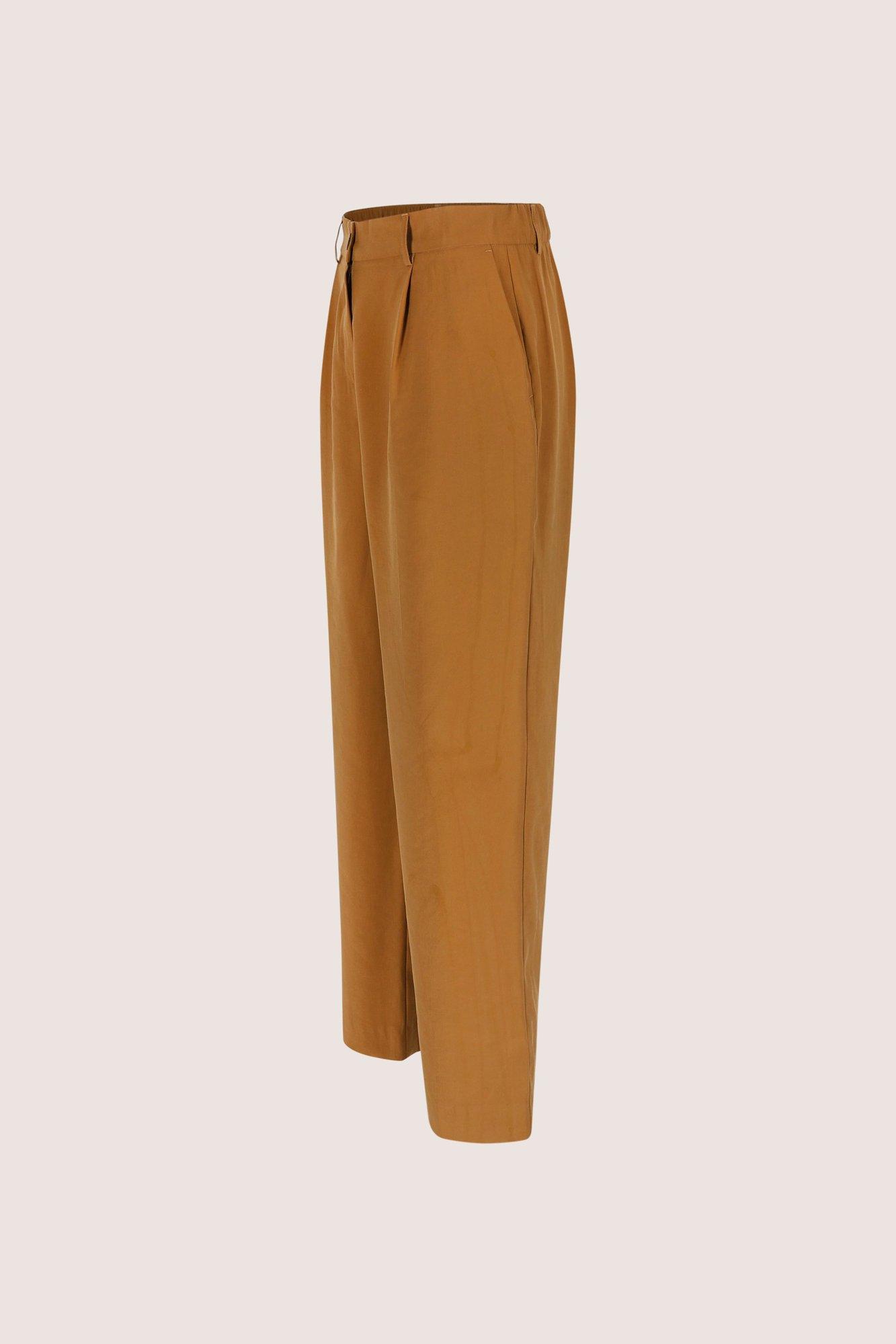 Pantalons - Pantalon &agrave; pinces en modal