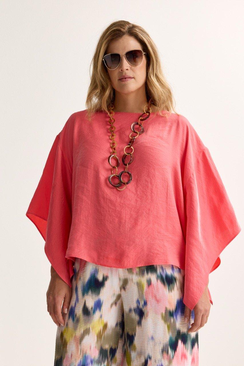 Am&eacute;line Vlinderblouse In Modalmix