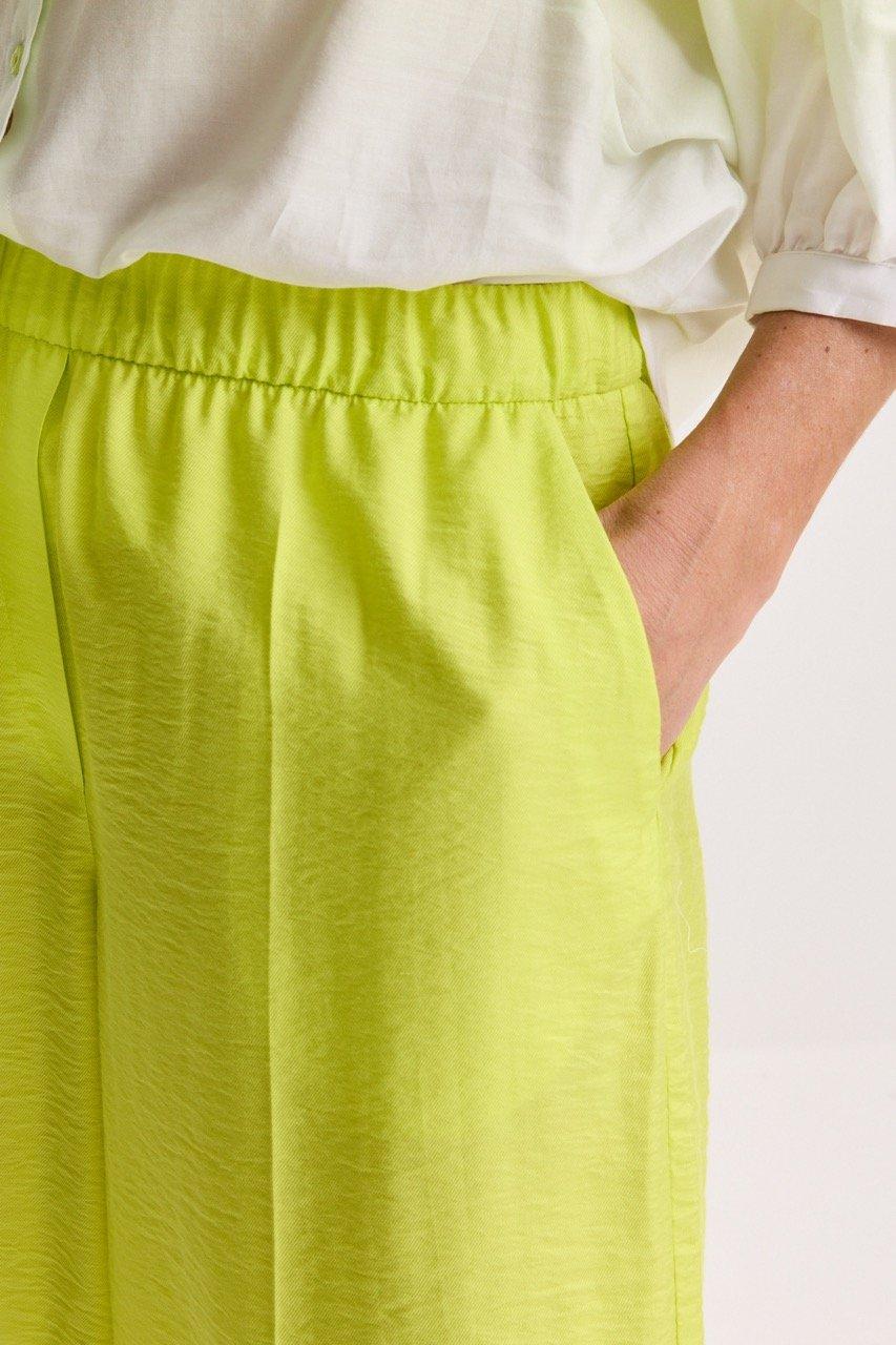 Broeken - Short in linnen look