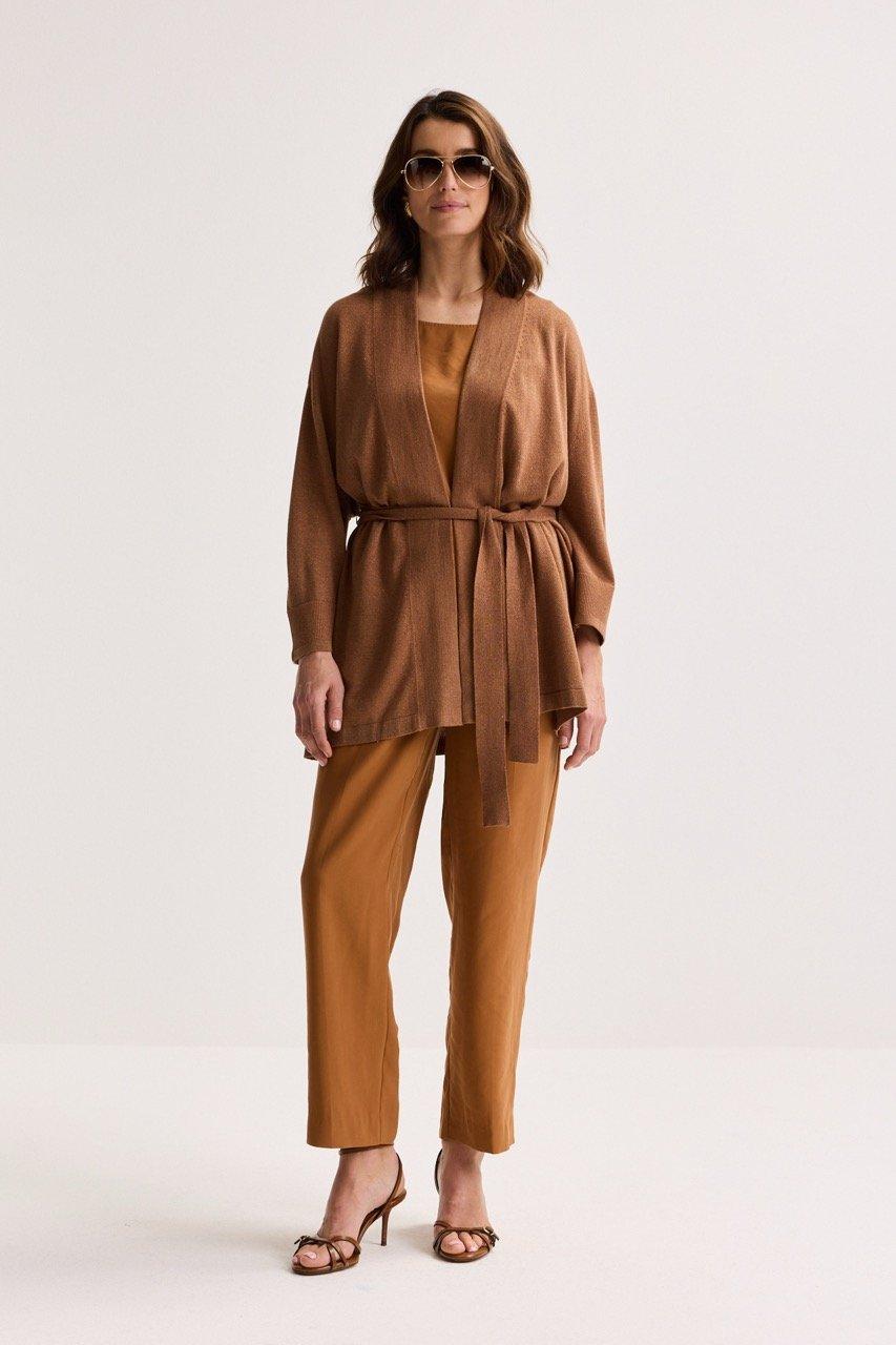 Cardigans - Cardigan long avec lurex