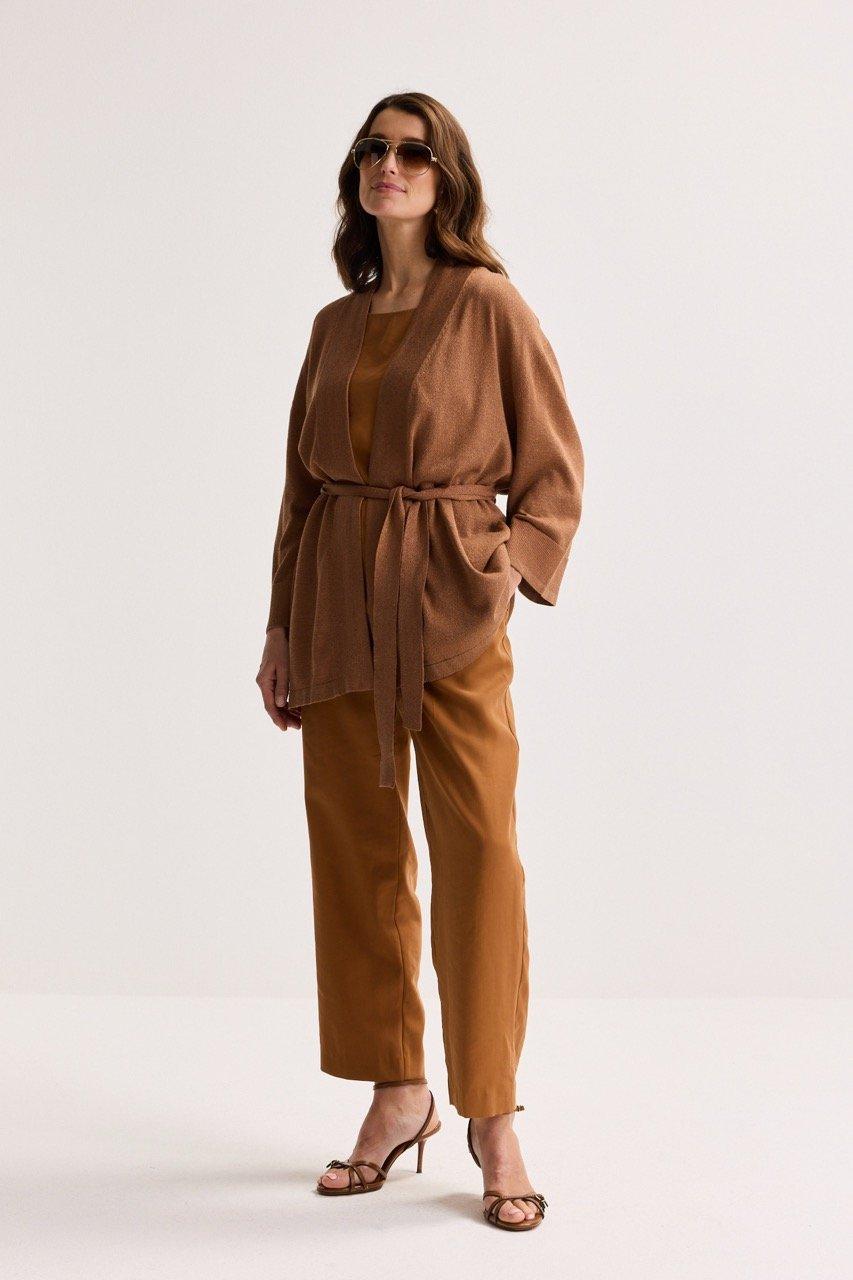 Cardigans - Cardigan long avec lurex