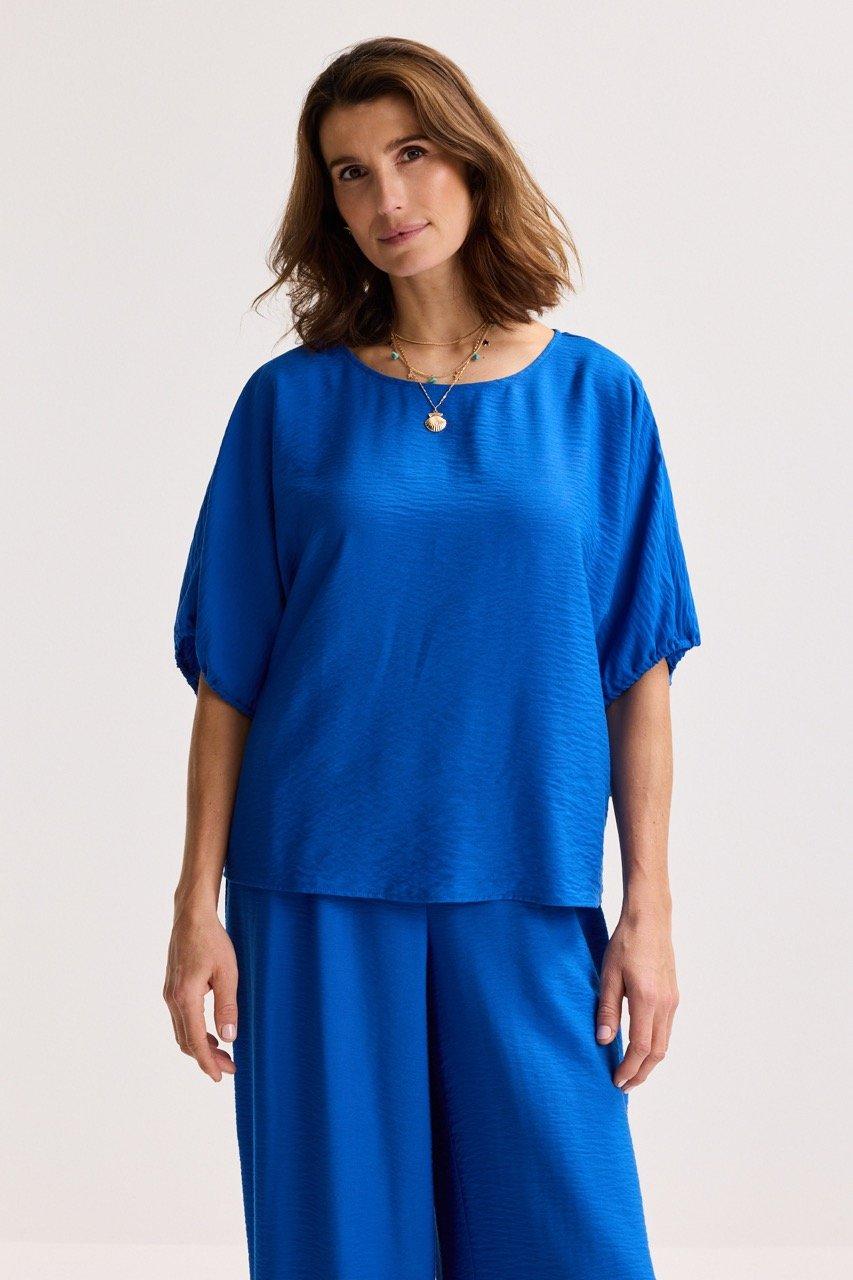 Am&eacute;line Oversized Linnen Look Blouse