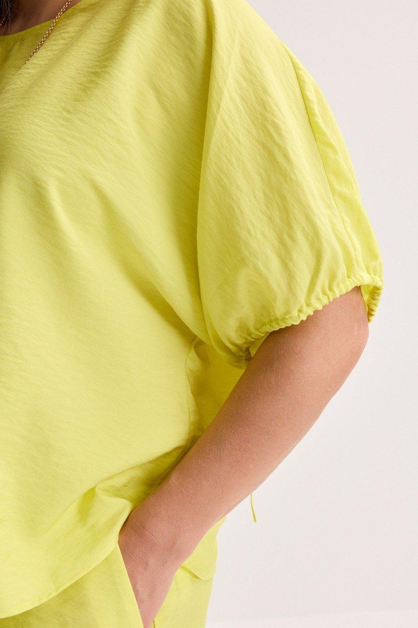 Hemden - Oversized linnen look blouse