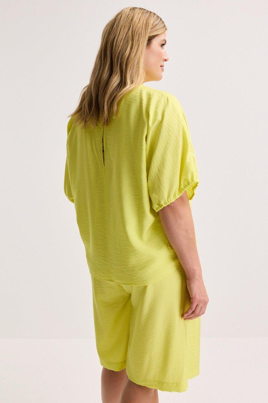 Hemden - Oversized linnen look blouse