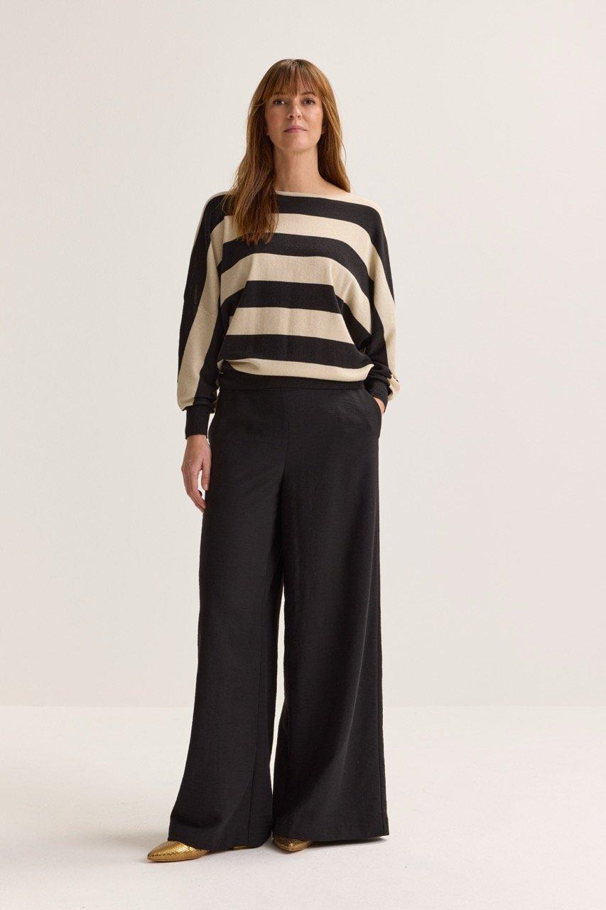 Mayerline Wijde Broek In Linnen Look