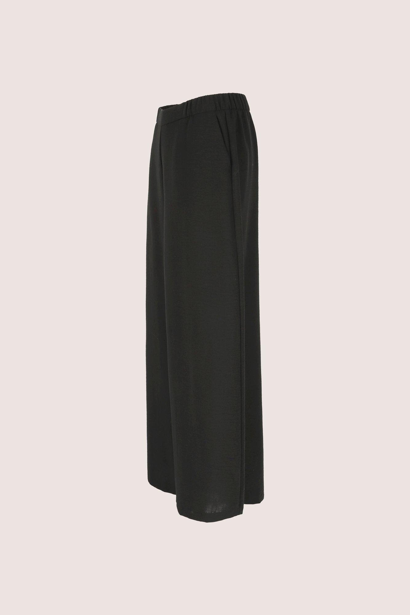 Broeken - Wijde broek in linnen look